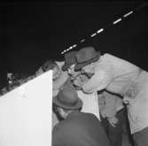 Wargöns AB. Byggnation av PM 5 1959-60. Foto och påförd text av dåvarande ritkontorschefen Ragnar Söderberg.

PM 5