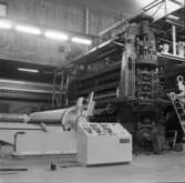 Wargöns AB. Byggnation av PM 5 1959-60. Foto och påförd text av dåvarande ritkontorschefen Ragnar Söderberg.

PM 5