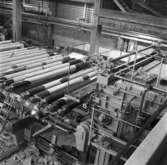 Wargöns AB. Byggnation av PM 5 1959-60. Foto och påförd text av dåvarande ritkontorschefen Ragnar Söderberg.

PM 5. Virapartiet monterat i november 1960