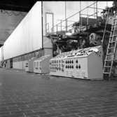 Wargöns AB. Byggnation av PM 5 1959-60. Foto och påförd text av dåvarande ritkontorschefen Ragnar Söderberg.

PM 5.