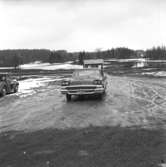 Bilrally i Lekeryd på 1960-talet.