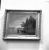 Vid solnedgång vinterstycke Albert Blombergsson