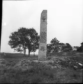 Minnessten av freden i Kolsäter. Stenen restes 1958 av föreningen Norden.  Gesäter