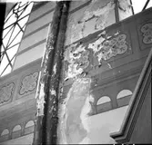 Skador i nya kyrkan    Högsäters kyrka