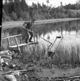 Håletjärn, Valbo-Ryr. Ekbåt.