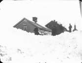 Skräcklan snövintern år 1929  Vänersborg