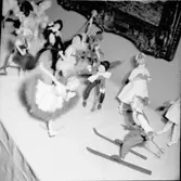 Dockutställning av dockor från hela världen. Dockorna ägs av fru Signhild Häller Göteborg. Vänersborgs Museum