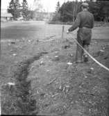 Nycklabacken  Åltorp  vid utgrävningen 1955  Tarsled