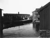 Kvarnrännan i Mölndalsfallen år 1899.