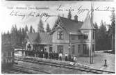 Dals-Rostocks järnvägsstation 1909