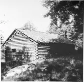 Knuttimrad ladugård å torpet Hultet i Knipan. Dals-Ed  1955