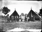 Romskt läger, bruksgärdet Upperud.