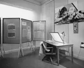 Gravör Ewerts arbetsbord.