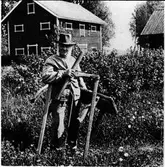 Avfoto för diabilder till föredrag om hembygdsrörelsen.