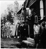 Avfoto för diabilder till föredrag om hembygdsrörelsen.