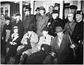 Deltagare i  kungajakten med kung Gustaf V  Västra Tunhem