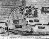 Tenggrenstorps skeppsvarv som lades ned omkring 1880.  Vänersborg