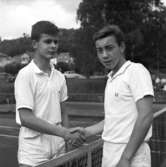 Huskvarnamästerskap i tennis vid Långgatan på 1960-talet.