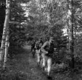 Regementets Dag med fältövning sommaren 1962 firades i Gränna.