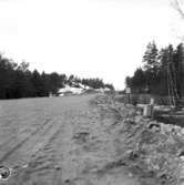 3 skyltar vid Lekerydsvägen på 1960-talet.