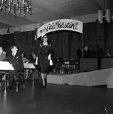 Mannekänguppvisning på Rigoletto i Jönköping på 1960-talet.