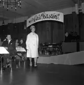 Mannekänguppvisning på Rigoletto i Jönköping på 1960-talet.