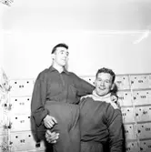 Brottning i Huskvarna idrottshus den 10 februari 1957.