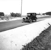 T-Ford på väg i Lekeryd på 1960-talet.