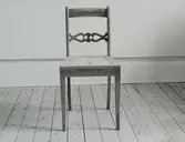 En Karl-Johanmodell med liggande lyra, 1992