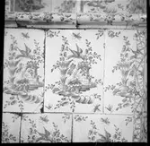 Nääs slott. Detalj från kakelugn.