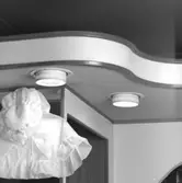 Langes Parfymeri, Uddevalla. Takbelysning