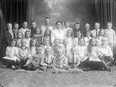 Skolfoto. Skolklass.