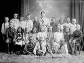 Skolfoto. Skolklass.