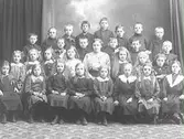 Skolfoto. Skolklass.