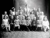 Skolfoto. Skolklass.
