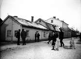 Lilla Torget med Hofgrens gård. Fotograf: E Sörman Fotokopia finns.