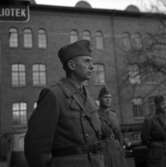 Generalen besöker A6 Regemente i Jönköping.