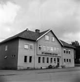 Stadsbiblioteket vid Rosenborgsgatan i Huskvarna.