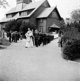 Konfirmation i Huskvarna kyrka.