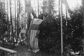 Kila hembygdsförenings årsfest på hembygdsgården den 1 juli 1934 i Kila.