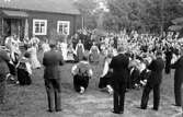 Kila hembygdsförenings årsfest på hembygdsgården den 1 juli 1934 i Kila.