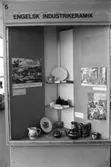 Jönköpings läns museum, keramikutställning. Rum 2, fristående monter. Engelsk industrikeramik.