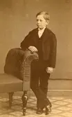 Porträtt av pojke.