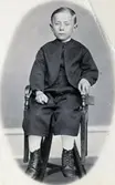 Porträtt av Axel Lorentz (Lars) Lindqvist.