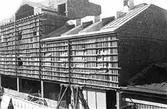 Konsumhuset under byggnad, Västerås.