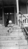 Lars Olof Ohlsson med hunden 