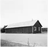 Vägstation E6, Mantorp, filial Slaka. Garagebyggnad.