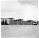 Vägstation G2, Berghem. Garagebyggnad.