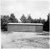 Vägstation G4, Bergsnäs. Förrådsbyggnad.