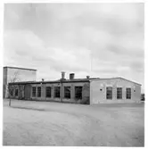 Vägstation L9, Hammenhög. Garagebyggnad, baksidan.